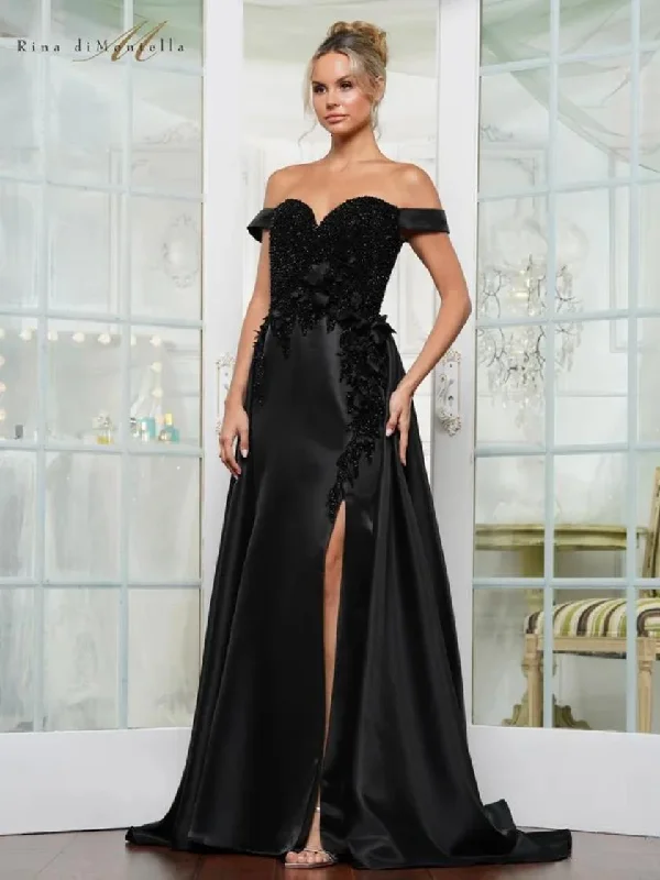 Rina di Montella RD3229 Evening Long Beaded Formal Dress