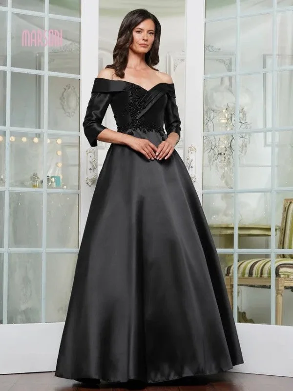 Marsoni MV1336 Long A Line Ball Gown Formal Dress