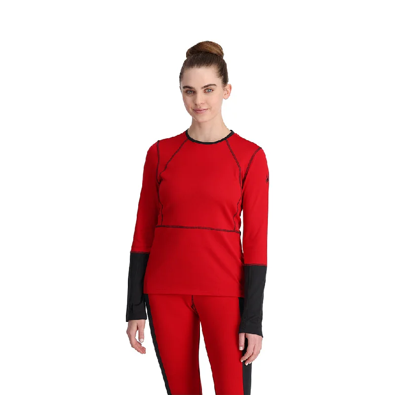 Womens Stretch Charger Crew - Pulse