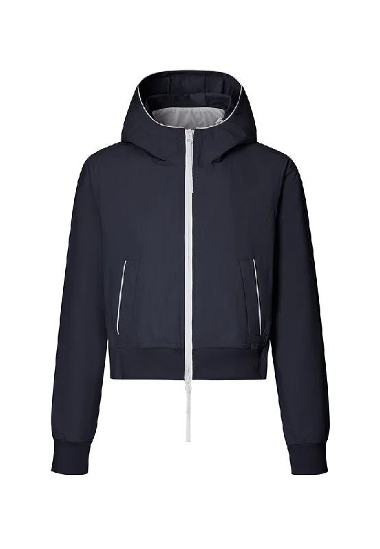 Simone Water and Wind-resistant Short Hoodie