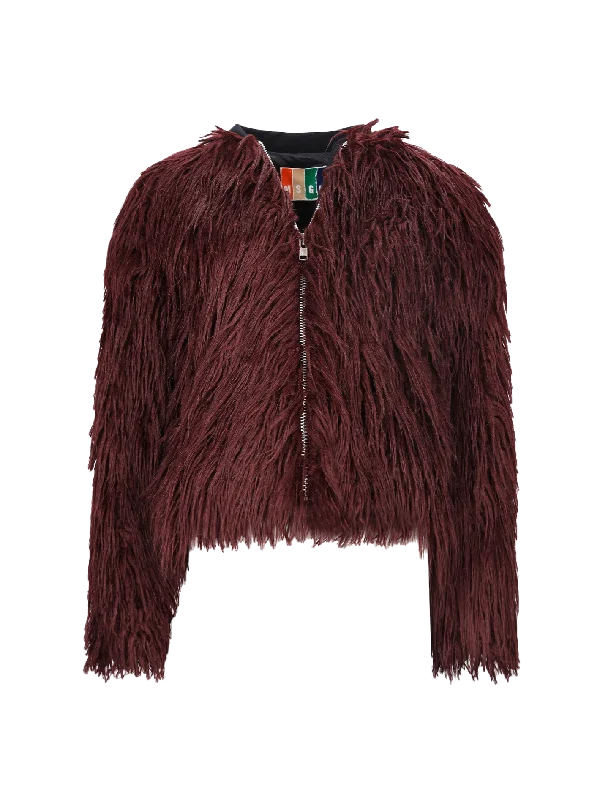 faux-fur jacket