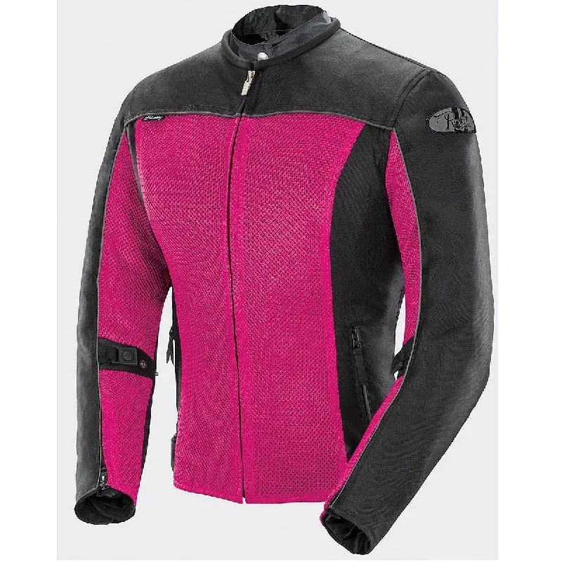 Joe Rocket Velocity Women's Pink/Black Mesh Jacket