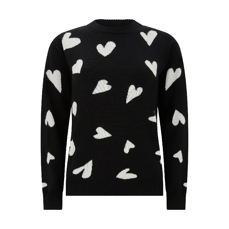 Arold Hearts Wool Sweater