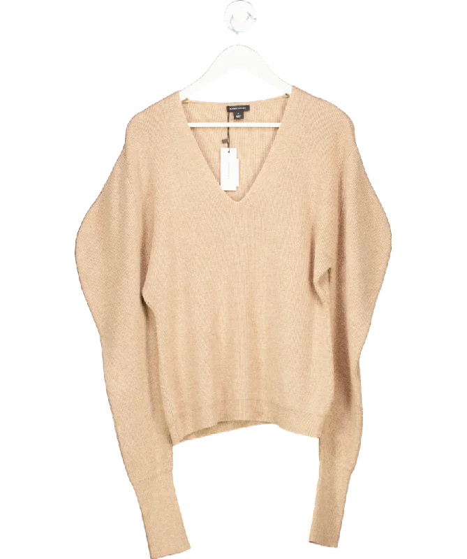 Karen Millen Knitted Beige Sweater UK M