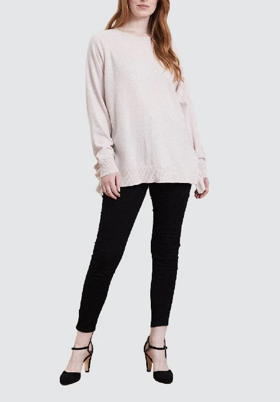 Ruffle Side Cashmere Sweater | Ballet