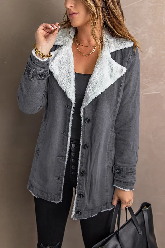 Cozy and Chic Denim Jacket