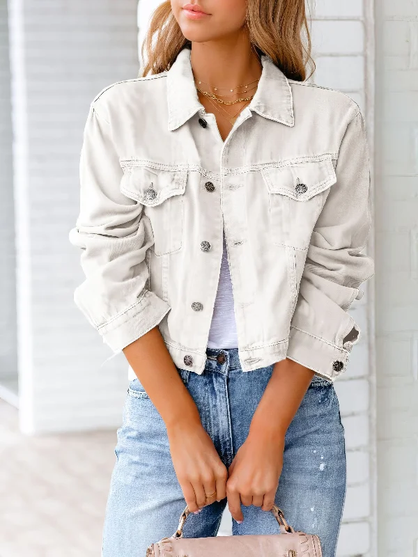 Cropped Denim Jacket