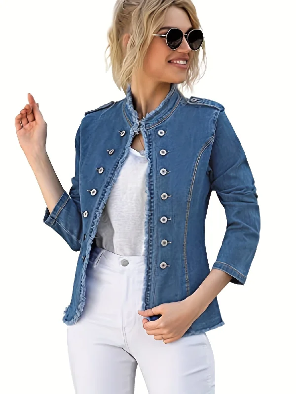 Long Sleeve Denim Jacket