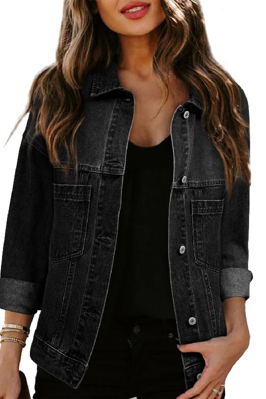 Relaxed Fit Denim Jacket