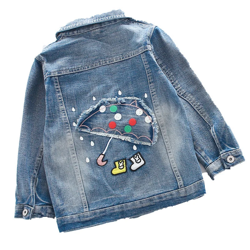 Girls' Denim Jacket For Children