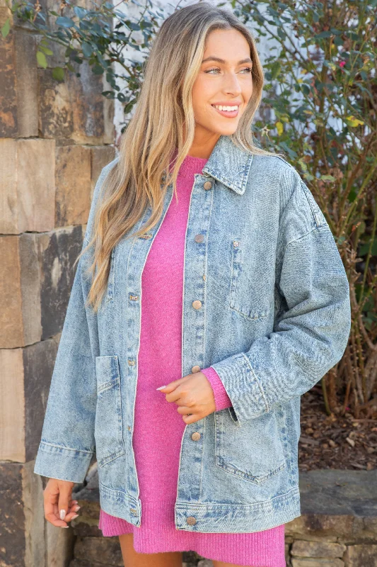 Avery Denim Jacket, Got the Blues | Free People