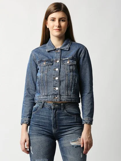 Women's Essential Blue Denim Jacket