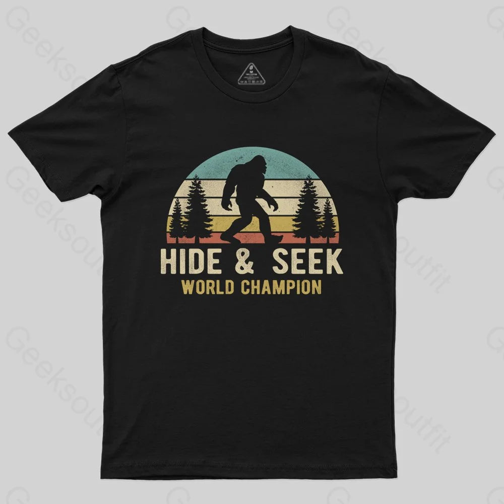 Bigfoot - Hide And Seek World Champion T-Shirt