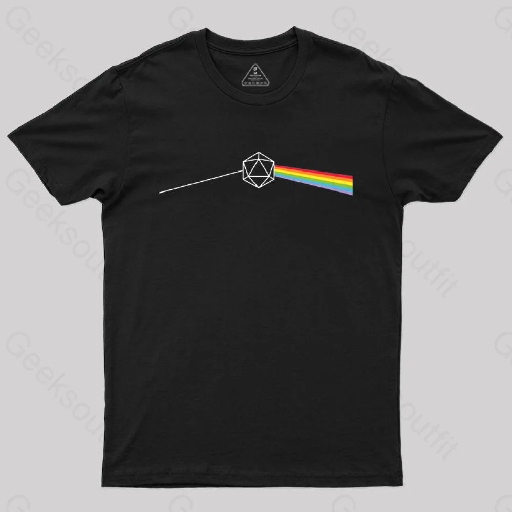 Dark Side of the Moon D20 T-Shirt