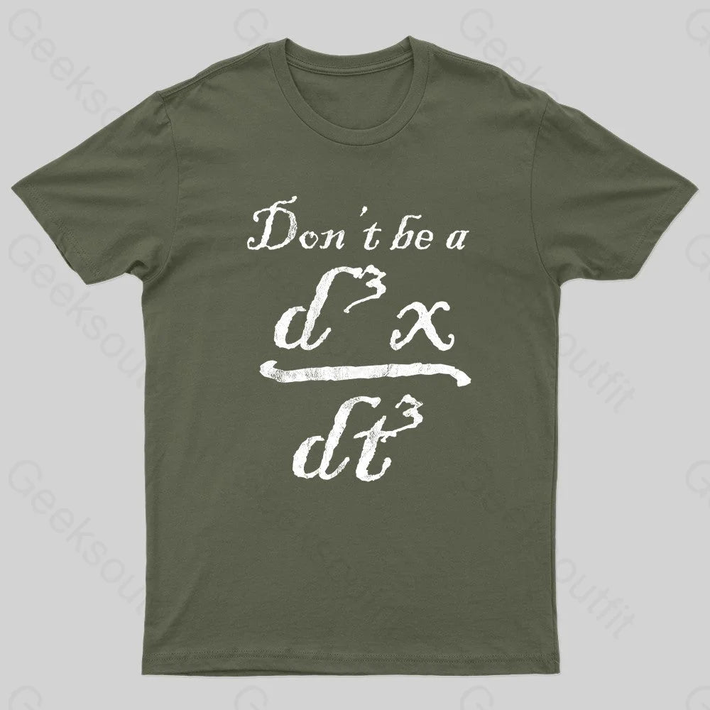 Don't Be A Jerk Nerd T-Shirt