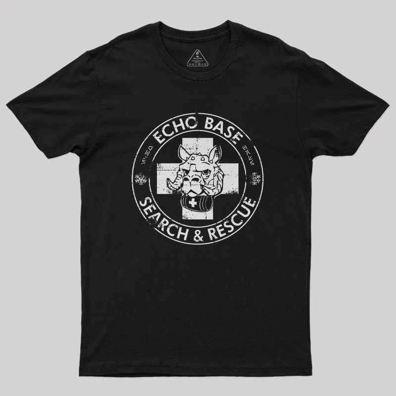 Echo Base Search & Rescue Geek T-Shirt