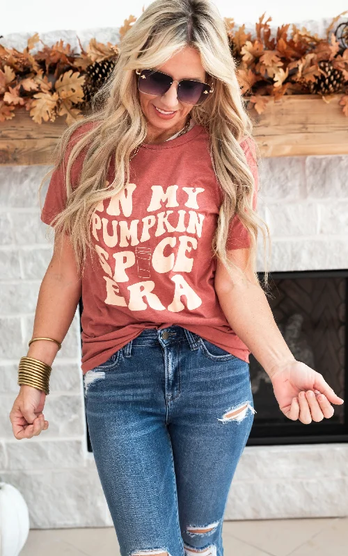 In my Pumpkin Spice Era T-shirt** - Final Sale