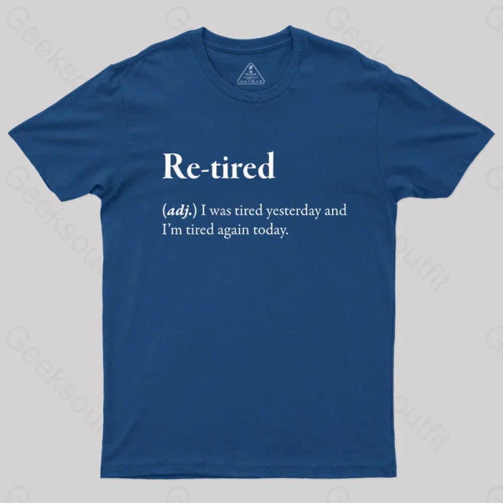 Retired Definition Nerd T-Shirt