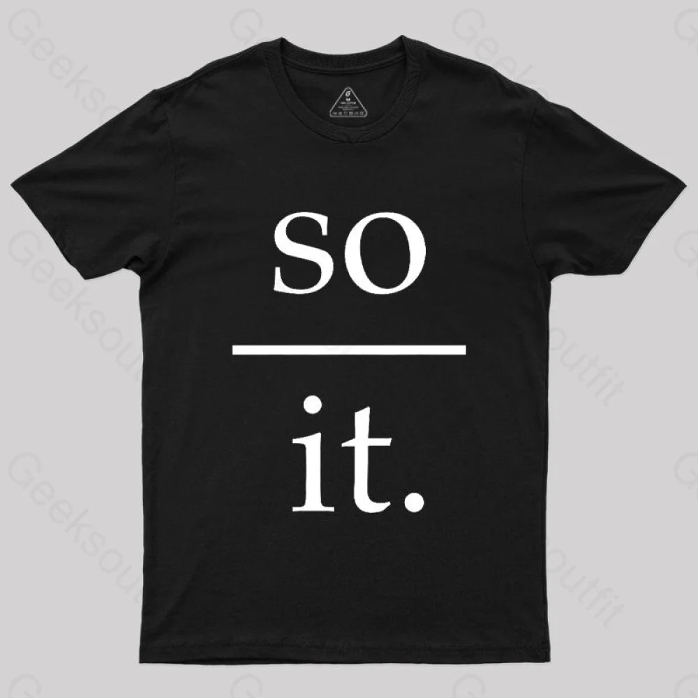 So Over It Nerd T-Shirt