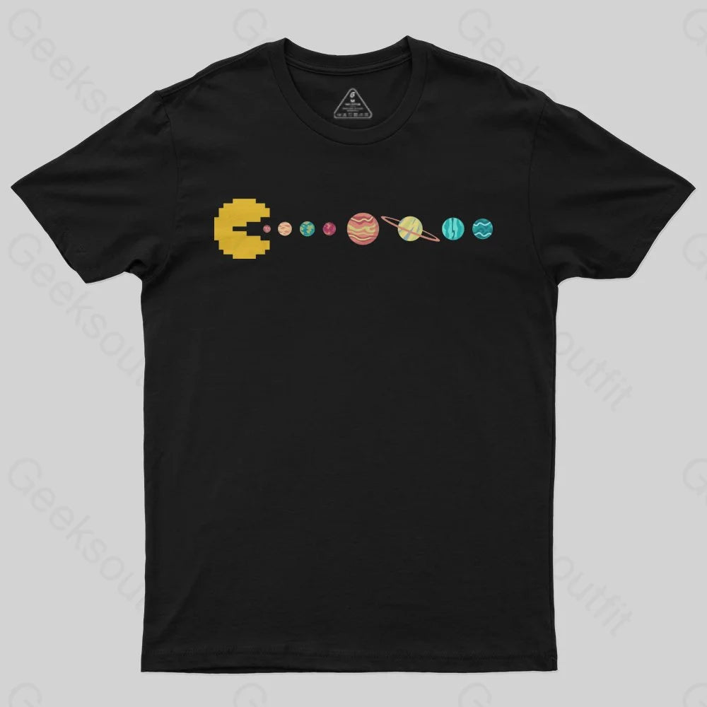 Solar System Eating Game T-Shirt