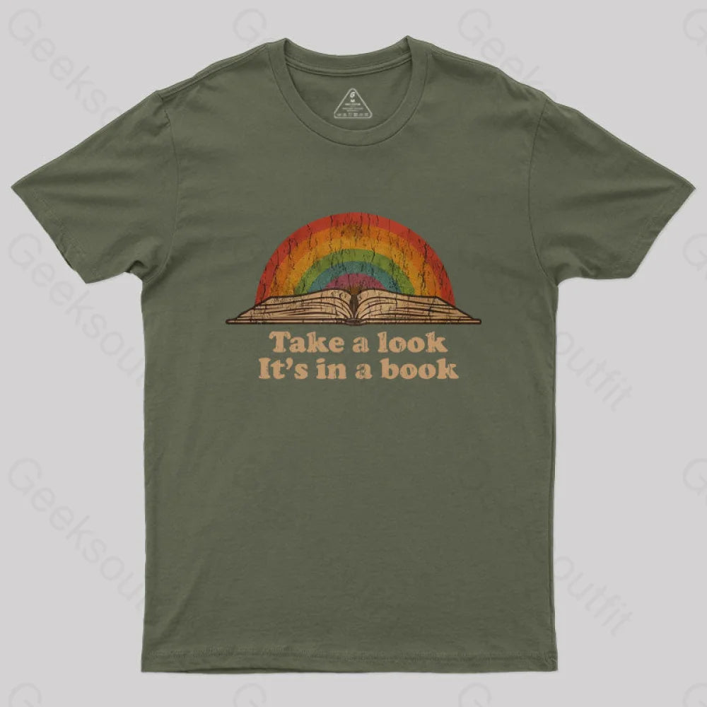 Take A Look It Is In A Book Vintage T-Shirt