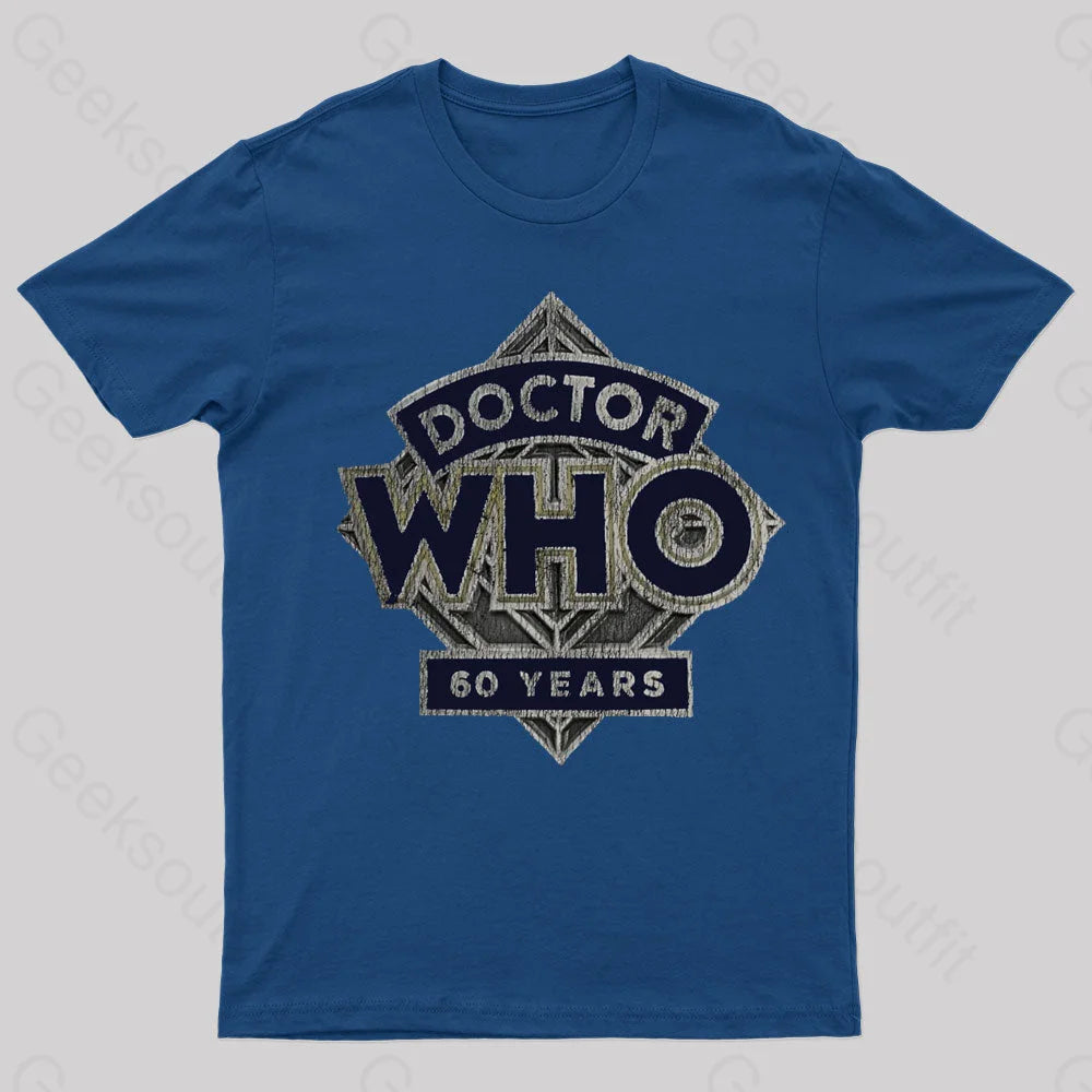 Vintage Doctor Who 60th Anniversary Geek T-Shirt