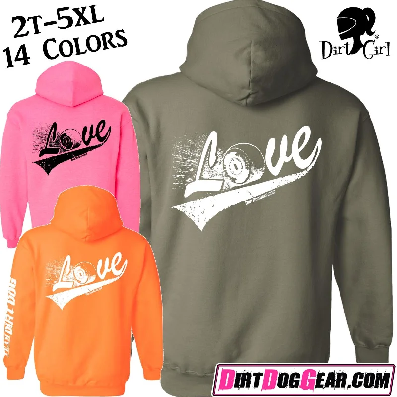 Dirt Girl® Hoodie #14: "Love Dirt"