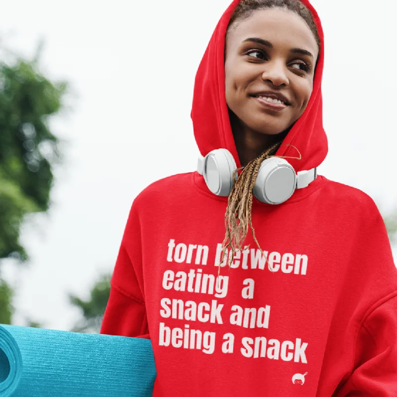 Eating A Snack Unisex Hooded Sweatshirt