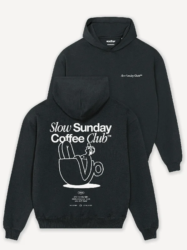 Limited Slow Sunday Coffee Club Oversized Hoodie