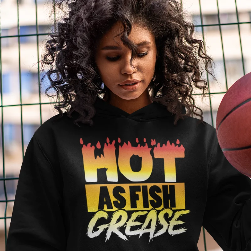 Hot As Fish Grease Unisex Heavy Hooded Sweatshirt