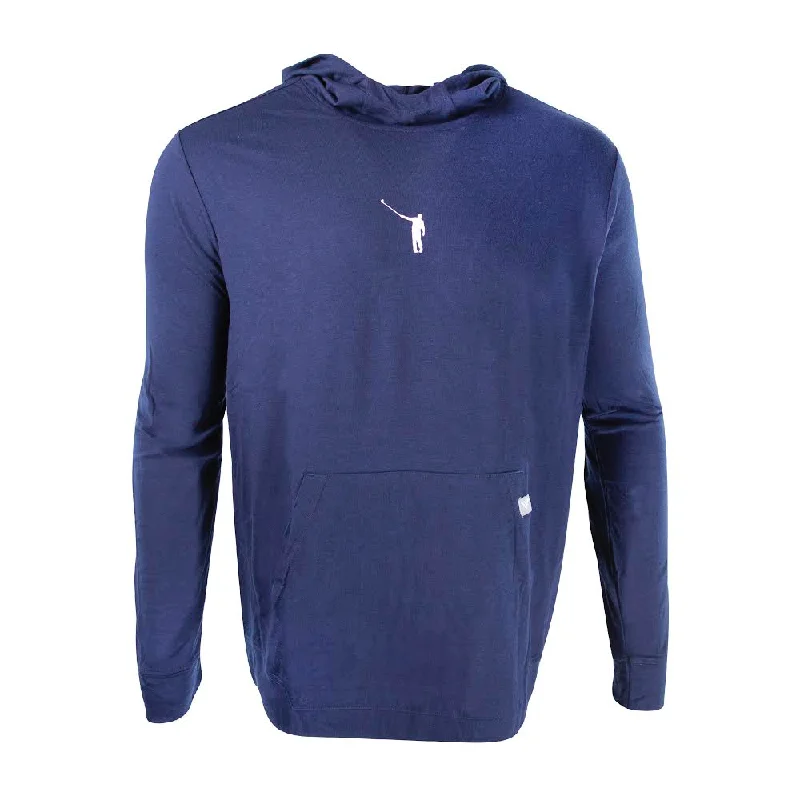 NLU x Levelwear Lightweight Hoodie | Navy