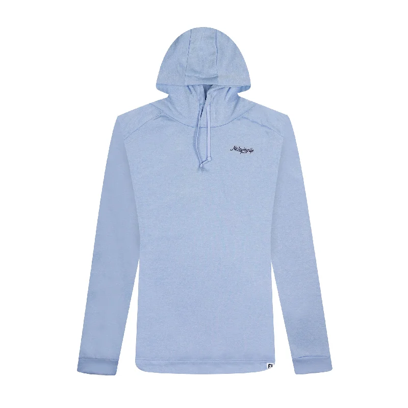 NLU x FJ Lightweight Hoodie | Sky Blue