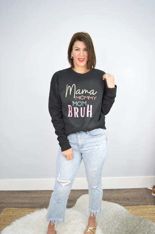 Hazel Blues® | MOMMY BRUH TRANSITION Graphic Sweatshirt